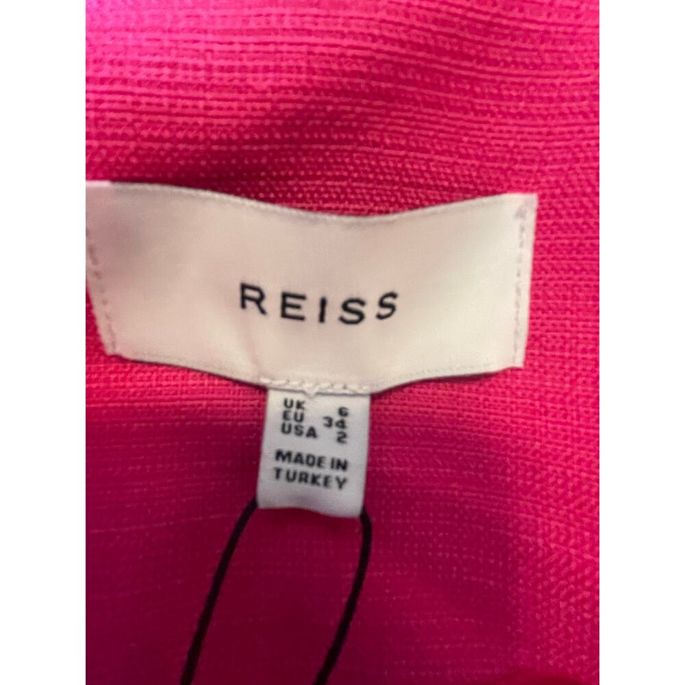 REISS Hewey Single Button Blazer NWT Size 2 - Picture 11 of 16